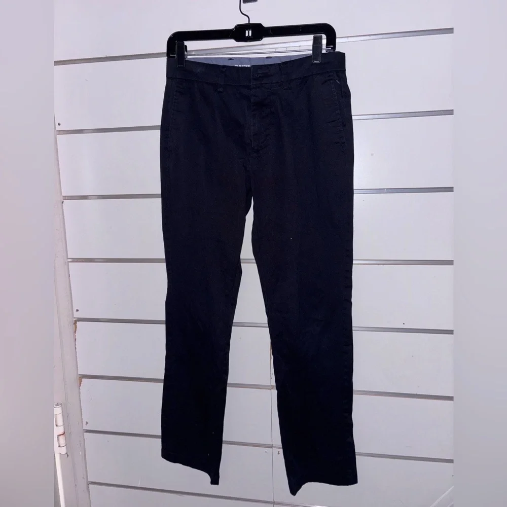 Old Navy Men's BLACK Chinos‎